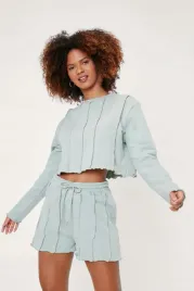 nasty-gal-bluza-damska-zielona-przeszycia-42-ynz