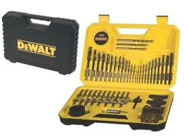 dewalt-zestaw-wiertel-bitow-nasadek-100el-do-metalu-drewna-betonu-dt71563
