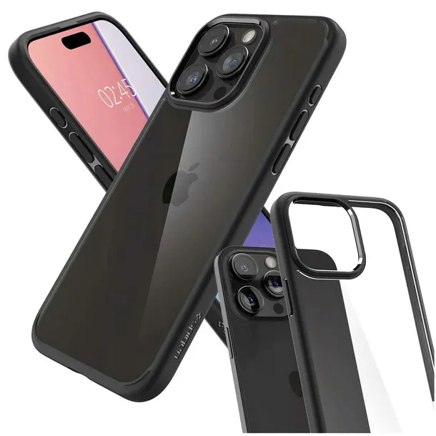 2-x-spigen-etui-case-obudowa-do-iphone-15-pro-clear-stan-nowy-przeznaczenie-apple