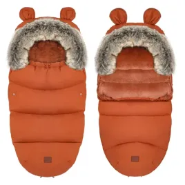spiworek-dzieciecy-zimowy-uszka-teddy-pro-do-wozka-pomaranczowy-ceglany