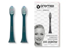 2-x-koncowka-do-szczoteczki-sonicznej-oro-sonic-brush-xpro-2szt-oromed-ziel