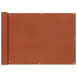 vidaxl-parawan-balkonowy-z-tkaniny-oxford-75x400-cm-terakota