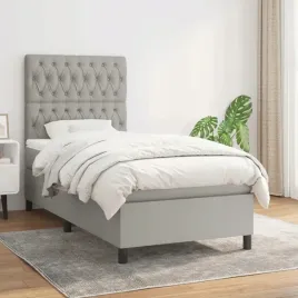 vidaxl-lozko-kontynentalne-z-materacem-jasnoszare-tkanina-90x190-cm