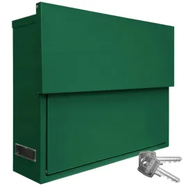 skrzynka-na-listy-prostokatna-zielen-korespondencja-metal-park-410x330x102