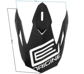 daszek-kasku-origine-hero-peak-mx-black-white