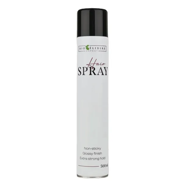 Bioelixire Expert Hair Spray - Bardzo mocny suchy lakier do włosów 500 ml