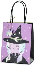 torebka-prezentowa-czarownica-fioletowa-halloween