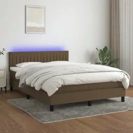 vidaxl-lozko-kontynentalne-z-materacem-brazowe-140x200-cm-tkanina