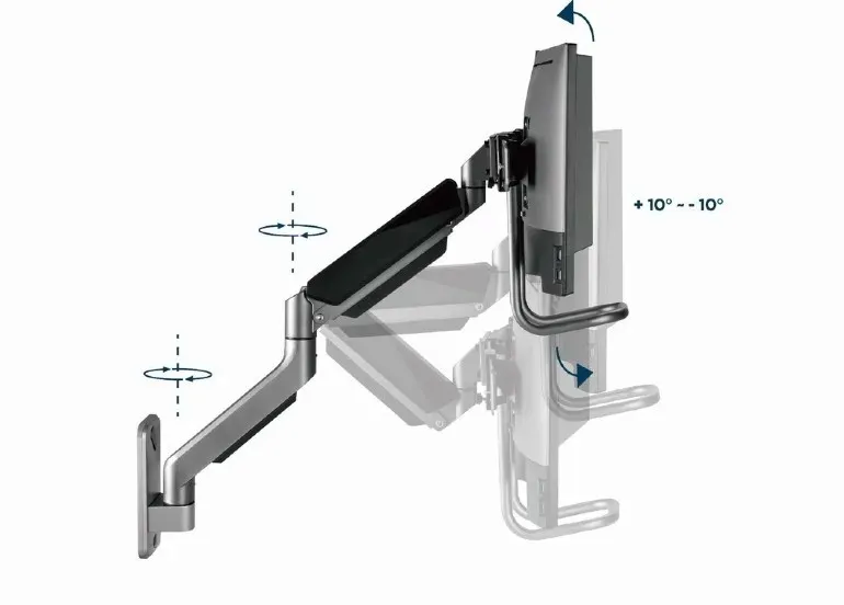 uchwyt-scienny-na-2-monitory-17-32-cali-8kg-stan-nowy