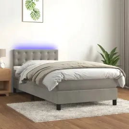 vidaxl-lozko-kontynentalne-z-materacem-i-led-szare-90x200-cm-aksamit