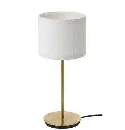 ikea-ringsta-skaftet-lampa-stolowa-bialy-mosiadz-41-cm