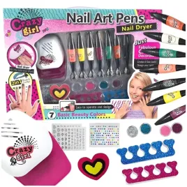 zestaw-do-manicure-stylizacji-paznokci-dla-dzieci-suszarka-lampa-uv-18el