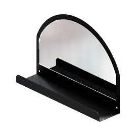 polka-z-lustrem-wiszaca-metalowa-czarna-43cm-montaz-do-lameli-akustycznych