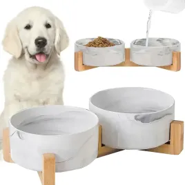 miska-podwojna-dla-psa-kota-ceramiczna-marumr-miski-na-stojaku-2-x-400ml