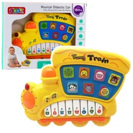 pianinko-elektryczne-edukacyjne-dla-malucha-lokomotywa-zolte-lean-toys