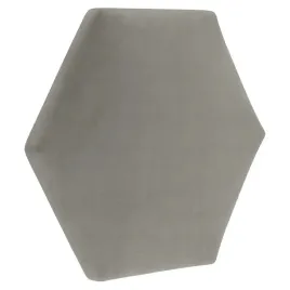 panel-tapicerowany-scienny-wezglowie-35x30cm-welur-szary-heksagon