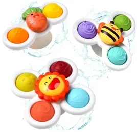 fidget-spinner-z-przyssawka-sensoryczny-obrotowy-grzechotka-kapiel-3-sztuki