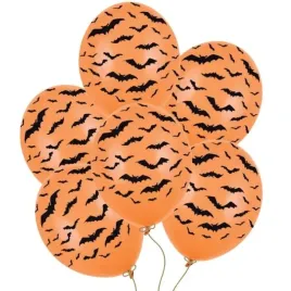 balony-lateksowe-na-halloween-czarne-nietoperze-pomaranczowe-30-cm-6-szt
