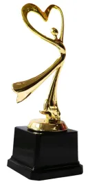 statuetka-zlota-serce-taniec-nagroda-konkurs-22cm-nadruk