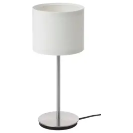 ikea-ringsta-skaftet-lampa-stolowa-bialy-niklowano-41-cm