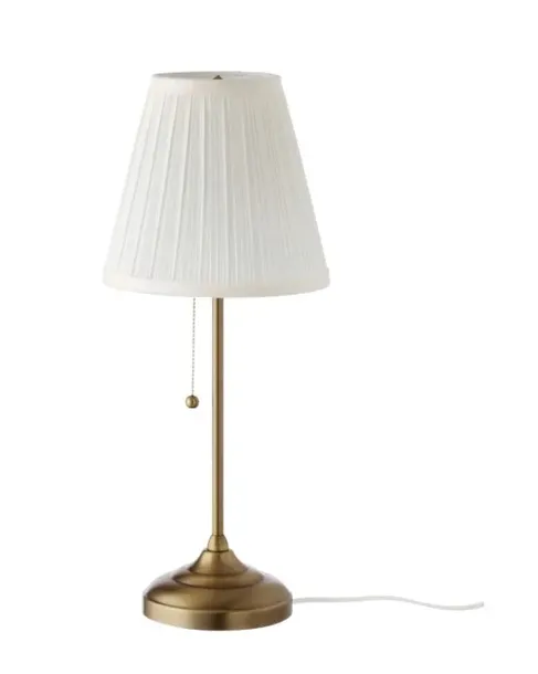 ikea-arstid-lampa-stolowa-nocna-mosiadz-bialy-typ-stolowa