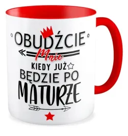 kubek-czerwony-prezent-matura-obudzcie-mnie-kiedy-bedzie-po-maturze-kou351