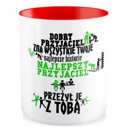 kubek-czerwony-przyjazn-przyjaciel-przyjaciolka