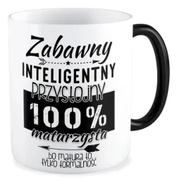 kubek-magiczny-prezent-matura-zabawny-inteligentny-przystojny-maturzysta