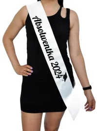 szarfa-biala-absolwent-absolwentka-zakonczenie-roku-szkolnego-szkola