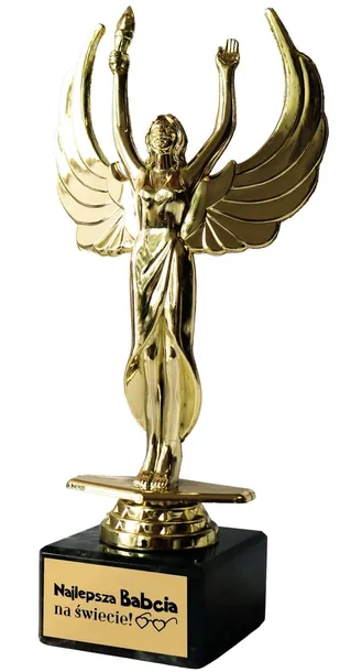 Statuetka WIKTORIA ŚLUB podziękowania NAJLEPSZA BABCIA NA ŚWIECIE POZ10