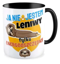 kubek-czarny-prezent-leniwiec-nie-jestem-leniwytylko-energooszczedny