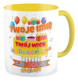 kubek-zolty-prezent-urodziny-twoje-imie-twoj-wiek-lata-dziecinstwa-za-toba