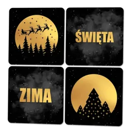 zestaw-4-podkladki-pod-kubek-boze-narodzenie-swiateczne-mikolaj-swieta