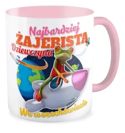 kubek-rozowy-prezent-walentynki-zajebista-dziewczyna-upominek-dla-niej-zaba