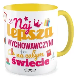 kubek-zolty-najlepsza-wychowawczyni