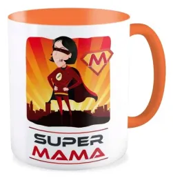 kubek-pomaranczowy-prezent-dla-mamy-super-mama-dzien-matki-dla-niej