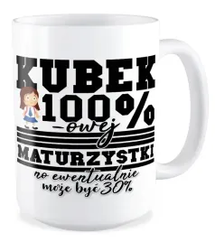 duzy-kubek-prezent-matura-100percent-owej-maturzystki-egzamin-liceum