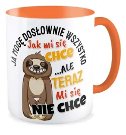 kubek-pomaranczowy-prezent-informatyk-zycie-krotkie-bezpieczne-usuwanie