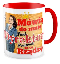 kubek-czerwony-pani-dyrektor-ja-tu-rzadze