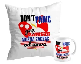 zestaw-poduszka-kubek-gamer-gracz-don-t-panic