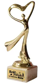 statuetka-zlote-serce-slub-podziekowania-krol-parkietu-poz122