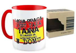 kubek-czerwony-prezent-home-office-biuro-dom-praca