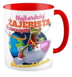 kubek-czerwony-prezent-walentynki-zajebista-dziewczyna-upominek-niej-zaba