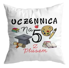 poduszka-prezent-absolwent-zakonczenie-roku-uczennica-na-5-absolwentka