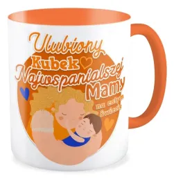 kubek-pomaranczowy-prezent-dla-mamy-najwspanialsza-mama-dzien-matki-niej