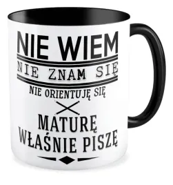 kubek-czarny-prezent-matura-nie-wiem-nie-znam-sie-nie-absolwent