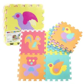 mata-edukacyjna-miekkie-puzzle-piankowe-eva-zwierzeta-kolorowe-9-el
