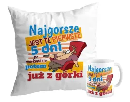 zestaw-poduszka-kubek-zabawny-najgorsze-5-dni