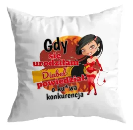 poduszka-zabawna-diabel-powiedzial-konkurencja
