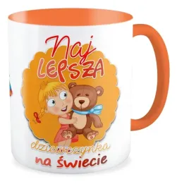 kubek-pomaranczowy-najlepsza-dziewczynka-dzien-kobiet-dziewczyna-szkola